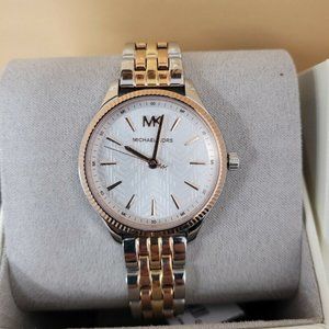 Michael Kors MK6642 Lexington Tri Tone St St Women's Watch